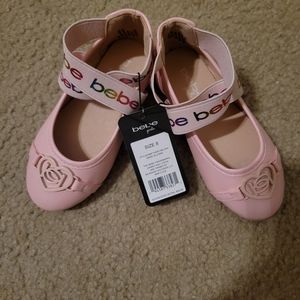 Bebe. TODDLER Dress Shoes. Size 8. Blush